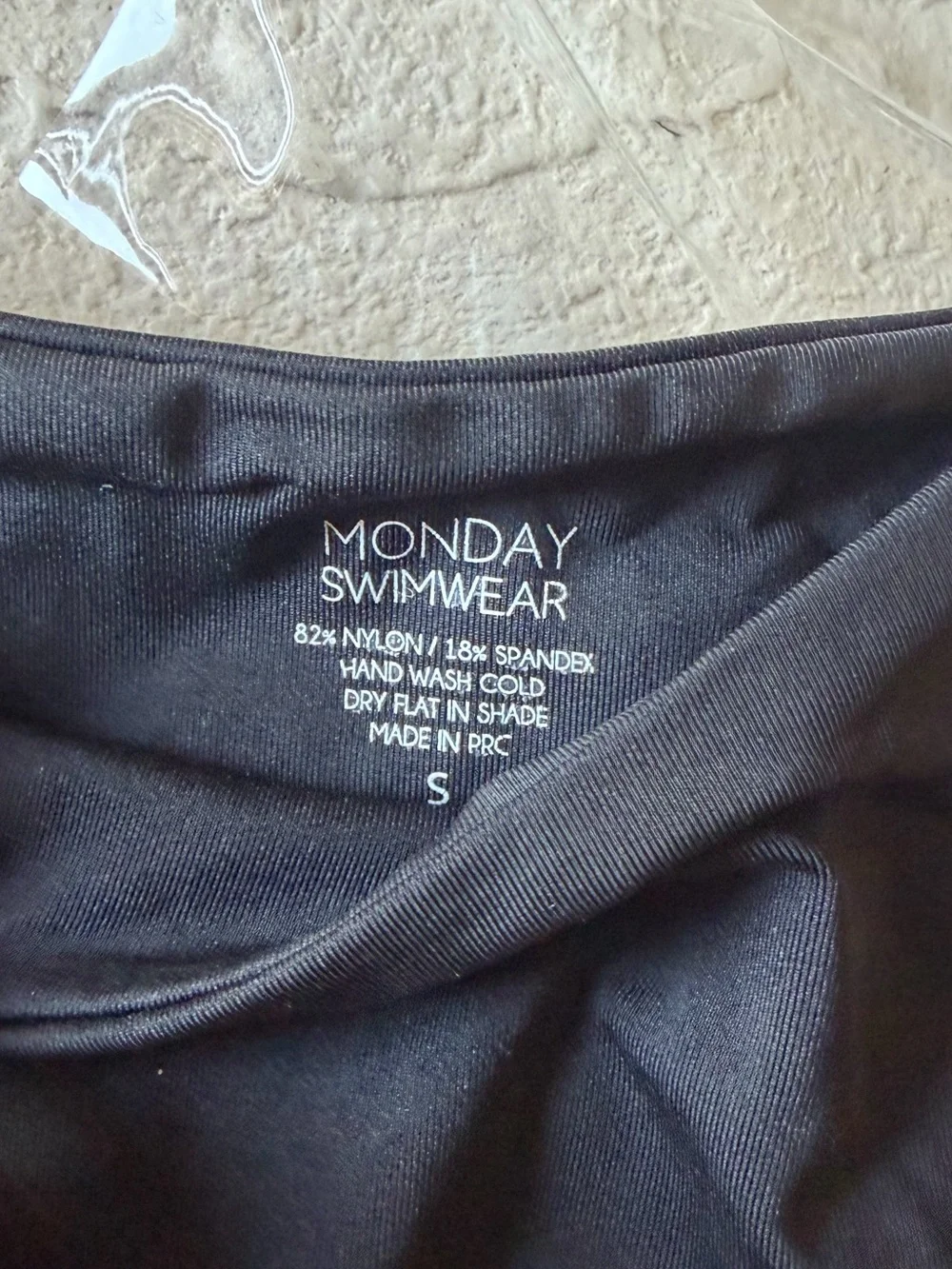 MONDAY SWIMWEAR- Byron Bottom/ Black / Small